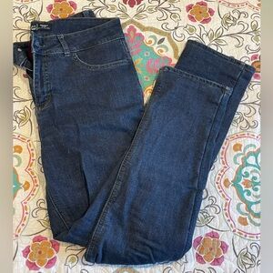 Fleece lined skinny jeans